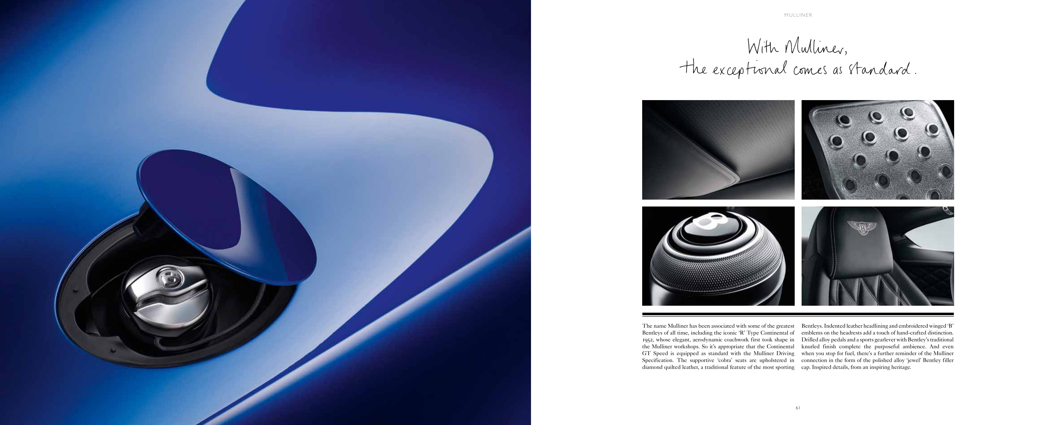 2012 Bentley Continental GT Speed Brochure Page 29